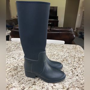 Tory Burch Dark Blue Winter Boots